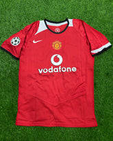 Manchester United Home Shirt 2005/06