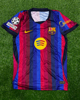 Barcelona Home Shirt 26/27 Original Badges
