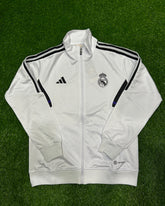 Real Madrid White Zipper
