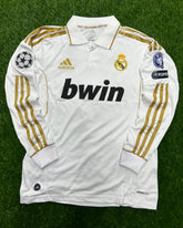 Real Madrid Home Shirt 2011/12 Full Sleeves Original Badges