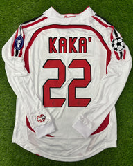 AC Milan Away Shirt 2006/07 Full Sleeves