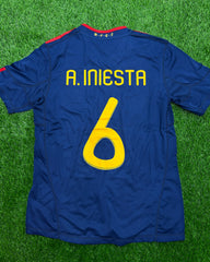 Spain Away Shirt World Cup 2010 Final Authentic Player Version