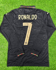 Portugal Black Special Edition Shirt 2026 Original Badges Full Sleeves