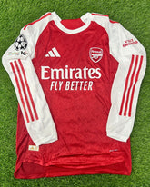 Arsenal Home Shirt 25/26 Full Sleeves Original Badges