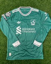 Liverpool Third Shirt 25/26 Original Badges Full Sleeves