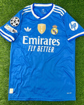 Real Madrid Third Shirt 25/26 Original Badges