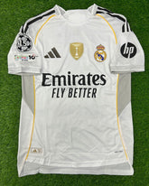 Real Madrid Home Shirt 25/26 Original Badges