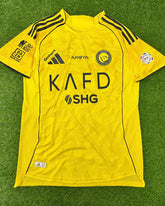 Al Nassr Home Shirt 25/26 Original Badges