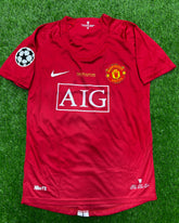 Manchester United Home Shirt 2007/08