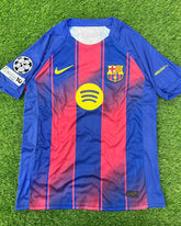 Barcelona Home Shirt 25/26 Original Badges