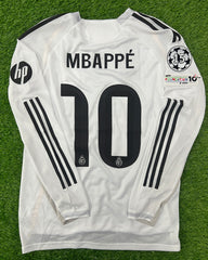 Real Madrid Home Shirt 25/26 Original Badges Full Sleeves