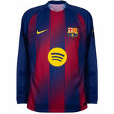 Barcelona Home Shirt 25/26 Original Badges Full Sleeves