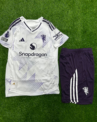 Manchester United Away Kids Kit 25/26