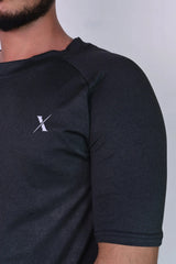 Charcoal 4 Way Stretch T Shirt