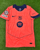Barcelona Third Shirt 25/26 Original Badges