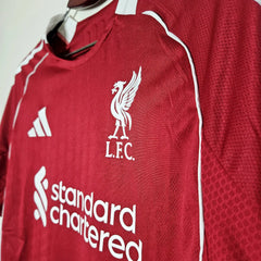 Liverpool Home Shirt 25/26 Authentic Player Version