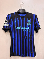Inter Milan Home Shirt 25/26 Authentic Player Version