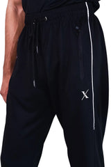 Dri Fit Black Bottoms with White Piping