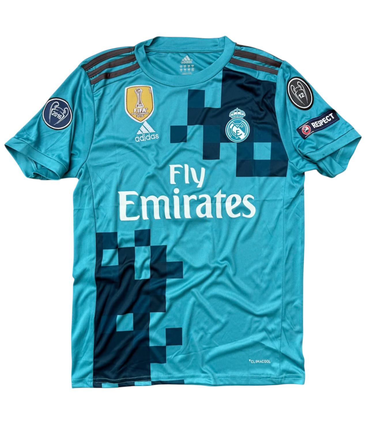 Real Madrid 3rd Shirt 2017/18 Original Badges – Felex