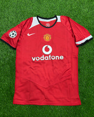 Manchester United Home Shirt 2005/06