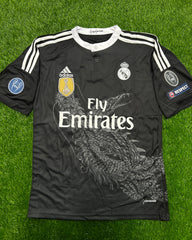 Real Madrid 2014/15 Dragon Shirt Original Badges