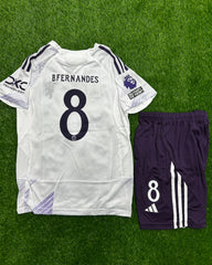 Manchester United Away Kids Kit 25/26