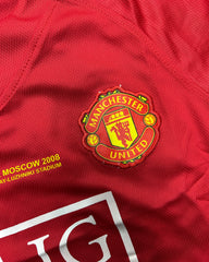 Manchester United Home Kids Shirt 2007/08