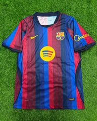 Barcelona Home Shirt 26/27 Authentic Player Version