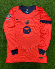 Barcelona Third Shirt 25/26 Full Sleeves