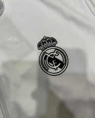 Real Madrid White Zipper