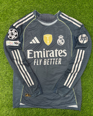 Real Madrid Away Shirt 25/26 Original Badges Full Sleeves