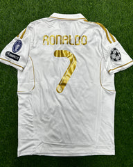 Real Madrid Home Shirt 2011/12 Original Badges