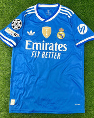 Real Madrid Third Shirt 25/26 Original Badges