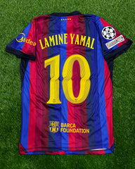 Barcelona Home Shirt 26/27 Original Badges
