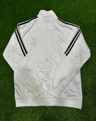 Real Madrid White Zipper