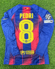 Barcelona Home Shirt 25/26 Original Badges Full Sleeves