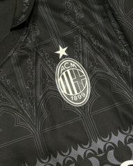 AC Milan x Pleasures Black Shirt Authentic Player Version