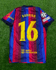 Barcelona Home Shirt 26/27 Original Badges
