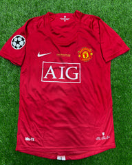 Manchester United Home Shirt 2007/08