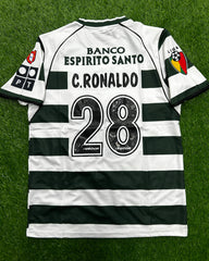 Sporting Lisbon Home Shirt 2002/03 Authentic Fan Version