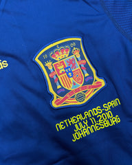 Spain Away Shirt World Cup 2010 Final Authentic Player Version