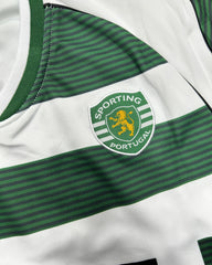 Sporting Lisbon Home Shirt 2002/03 Full Sleeves Ronaldo 28