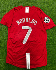Manchester United Home Shirt 2007/08