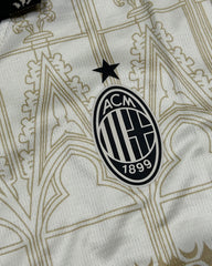 AC Milan x Pleasures White Shirt Authentic Player Version