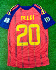 Spain Home Shirt World Cup 2026 Original Badges