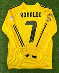 Al Nassr Home Shirt 25/26 Original Badges Full Sleeves