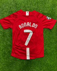 Manchester United Home Kids Shirt 2007/08