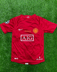 Manchester United Home Kids Shirt 2007/08