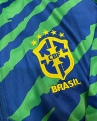 Brazil Green&Blue Zipper