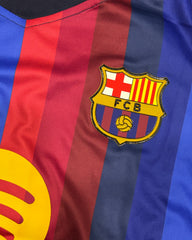 Barcelona Home Shirt 26/27 Original Badges Full Sleeves